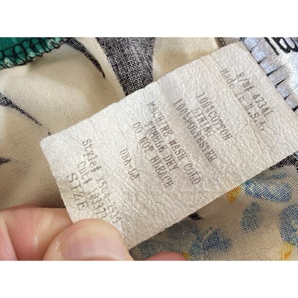 D.B.A. LA Bold Floral dress Bold Bright Fit flare skirt with tulle 11 (S/M) - Picture 12 of 15